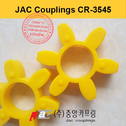Đệm hoa mai JAC CR-3545 cho khớp nối JAC Couplings Hàn Quốc Yellow Band