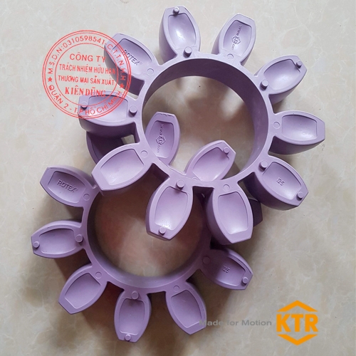 Đệm giảm chấn cho khớp nối KTR Rotex 125 98ShA LILAC Group