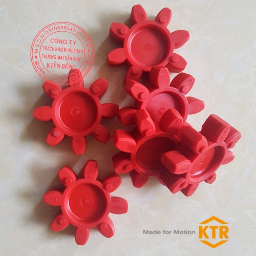 Đệm giảm chấn cho khớp nối KTR Rotex GS28 98ShA RED