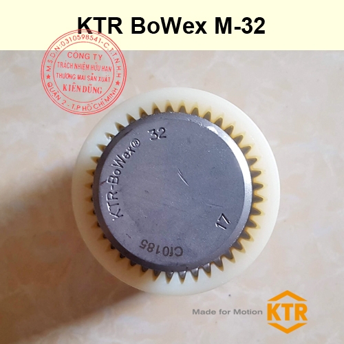 Khớp nối răng vỏ nhựa KTR BoWex M-32 vòng đệm giảm chấn Bowex KTR