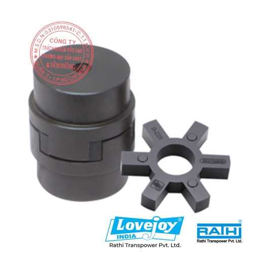 Trọn bộ khớp nối Type L Rathi Lovejoy Jaw Flex Coupling Kiên Dũng