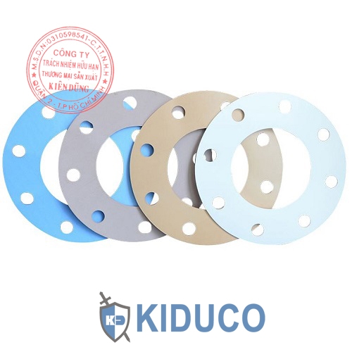 Ron đệm teflon gia công Kiduco Modified PTFE Gasket