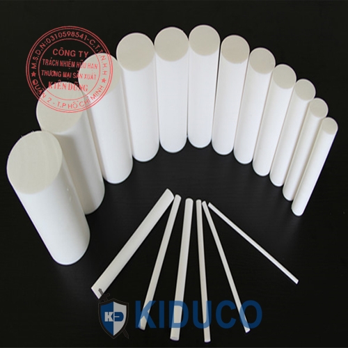 Nhựa teflon cây - PTFE Rod dạng cây trụ đặc tròn 1