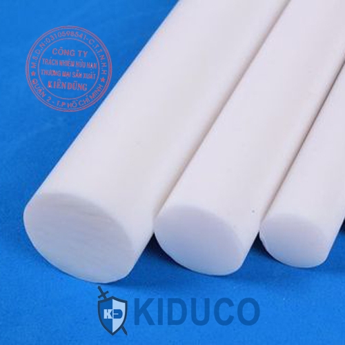 Nhựa kỹ thuật, thanh teflon đùn Kiduco Extruded PTFE Rod 1