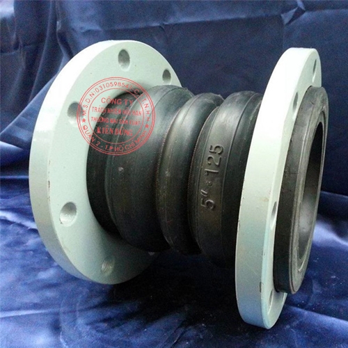 Khớp nối mềm cầu đôi Carbon Steel Flange Double Sphere Rubber Joint 2