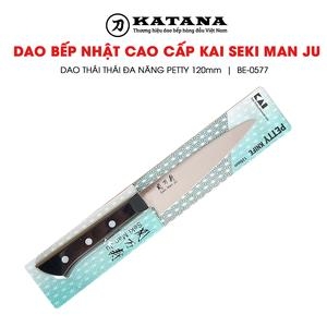 Dao bếp cao cấp KAI Ấn Seki ManJu Petty - Dao gọt hoa quả BE0577 (120mm)