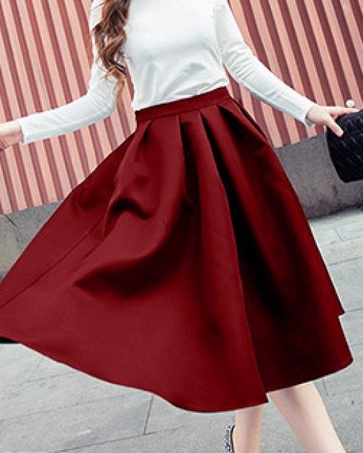 Mua Đầm suông phối chân váy xếp ly chun vạt chéo độc đáo phong cách Hàn Quốc.  - Nâu - XL tại Thời trang Thu Huyền | Tiki