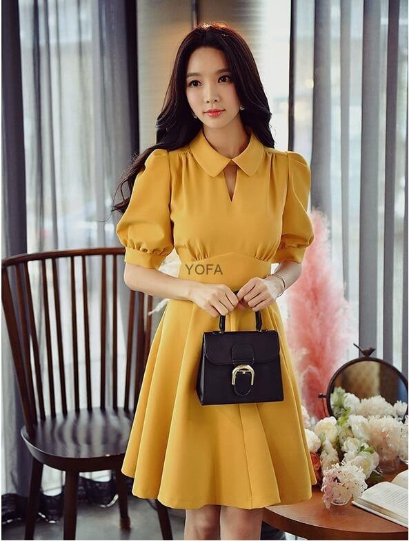 Đầm váy xòe đẹp mặc dự tiệc công sở siêu xinh tại GUCO | The dress, Áo quần  hiệu, Thời trang tự chế