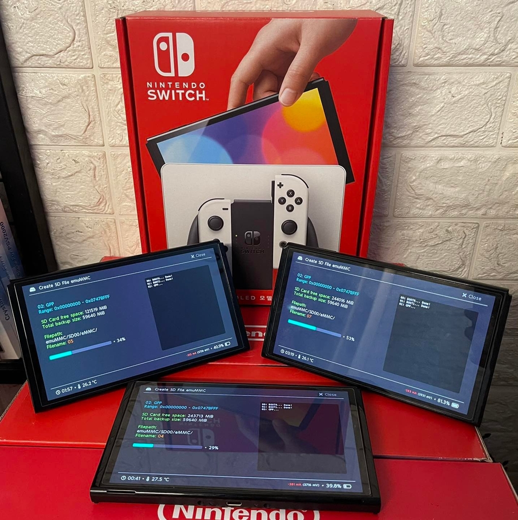 MÁY NINTENDO SWITCH OLED HACK Everything Nintendo