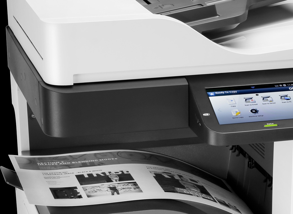 Máy in laser đen trắng khổ giấy A3 đáp ứng tốt nhu cầu in ấn