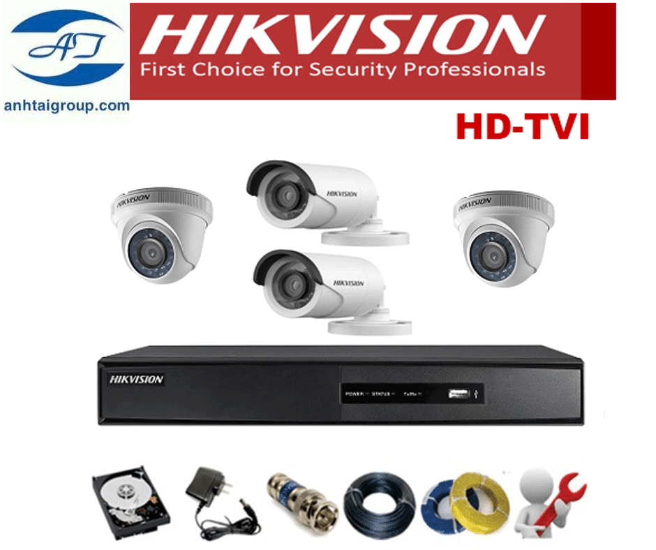 Lắp đặt camera hikvision tại hải phòng