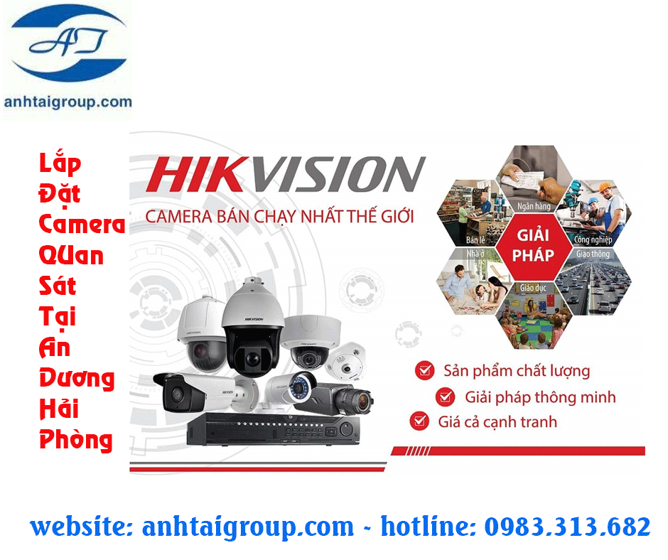 Lắp đặt camera quan sát tại An Dương - Hải Phòng