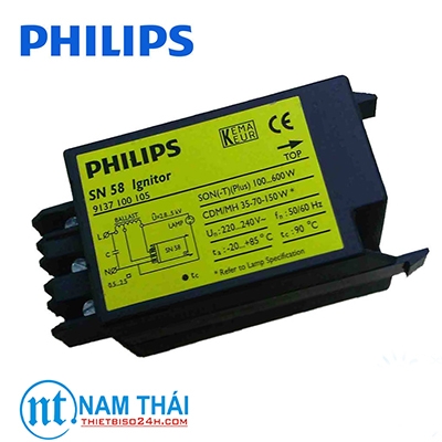 Kích đèn cao áp (Plus Ignitor) Philips (SN 58T15)