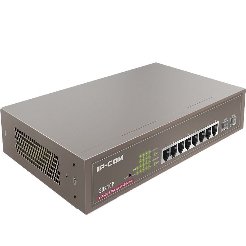 Bộ chia mạng IP-COM G3210P 08 port Gigabit POE