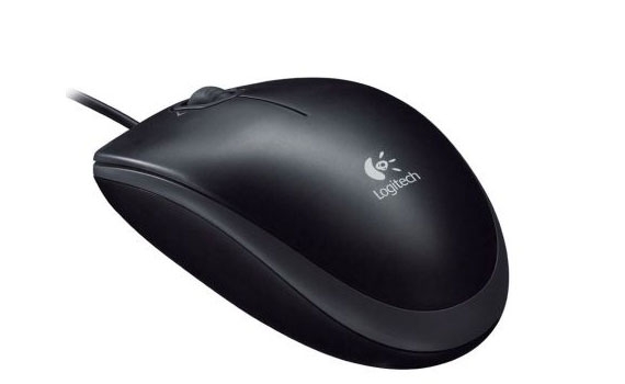 Chuột có dây Logitech M100r Đen