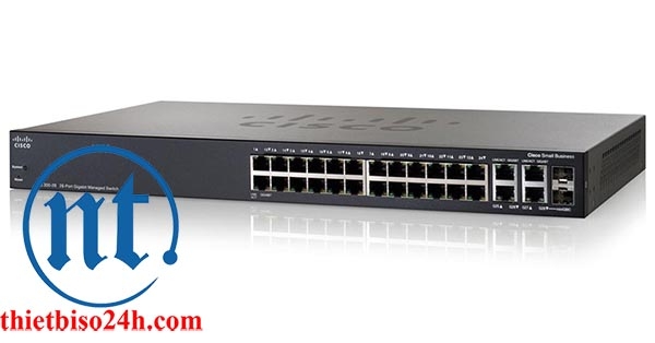 Thiết bị chia mạng Cisco SRW2024-K9 SG300-28 (combo)