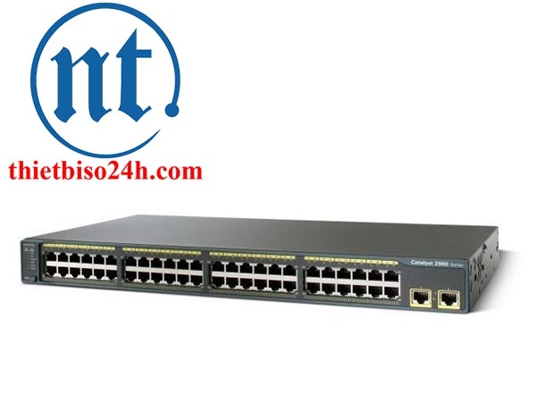 Thiết bị chia mạng Cisco WS-C2960-48TT-L (combo)