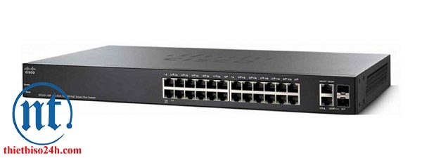 Thiết bị chia mạng Cisco SF250-24-K9-EU Smart Switch