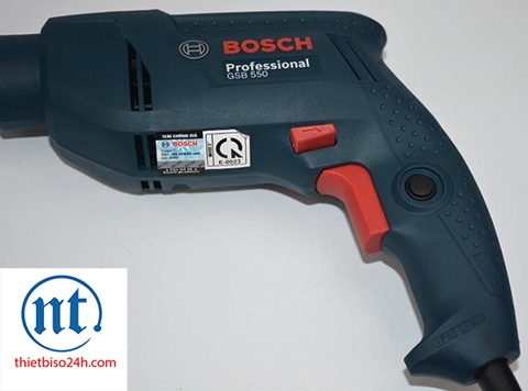 Máy khoan động lực Bosch GSB 550 RE (bộ Set)