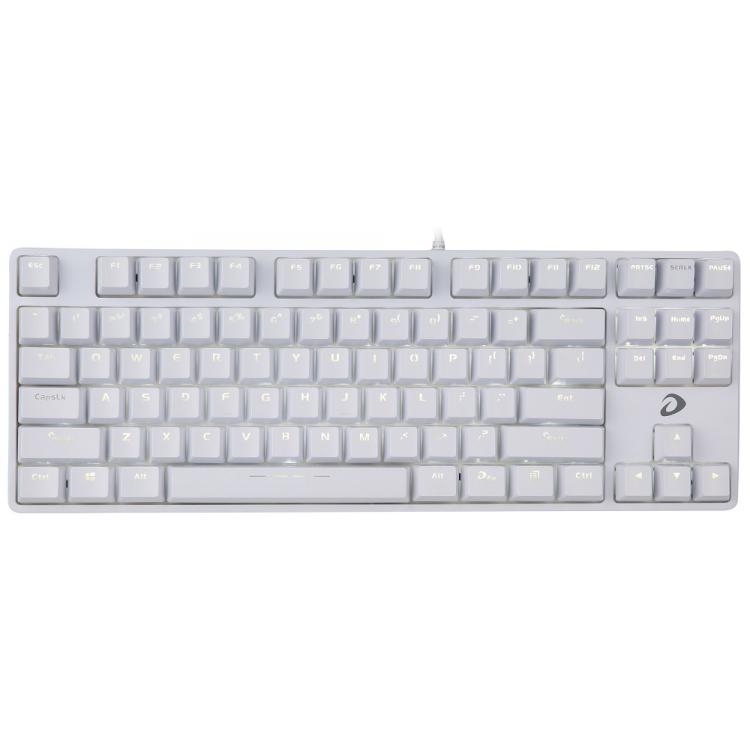 Bàn phím cơ DARE-U DK87 White Red switch