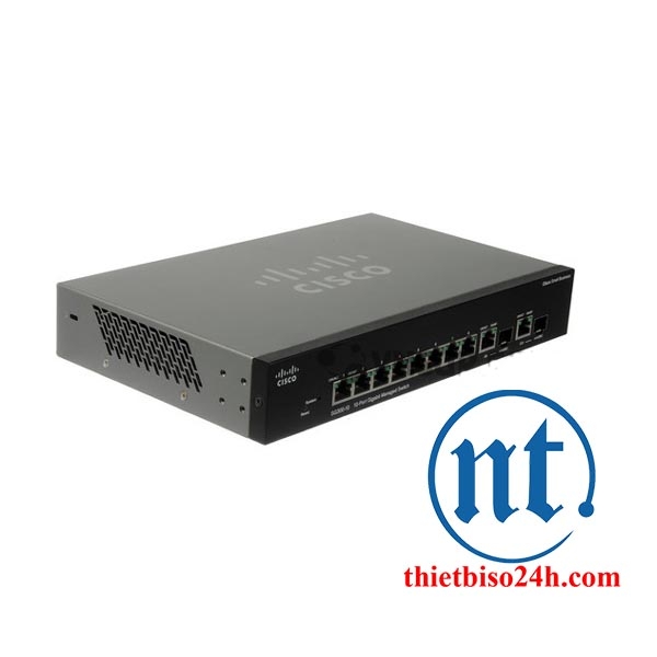 Thiết bị chia mạng Cisco SRW2008-K9 (SG300-10)