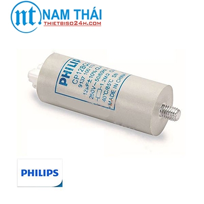 Tụ điện đèn cao áp Philips 250V/18uF (CP 18BU)