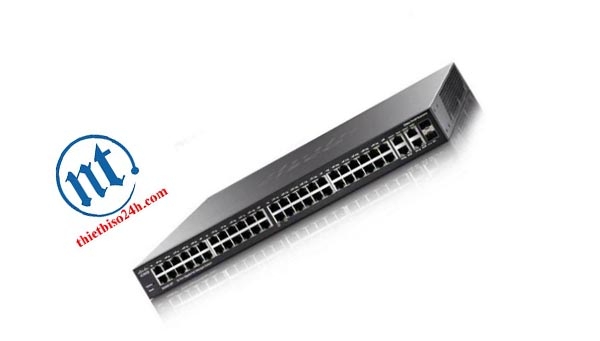 Thiết bị chia mạng Cisco SG250-50HP-K9-EU POE Smart Switch