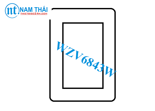 Mặt dùng cho 3 thiết bị WZV6843W