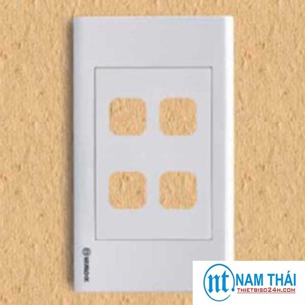 Ổ cắm công tắc Sino - Mặt 3 lỗ - S183/X