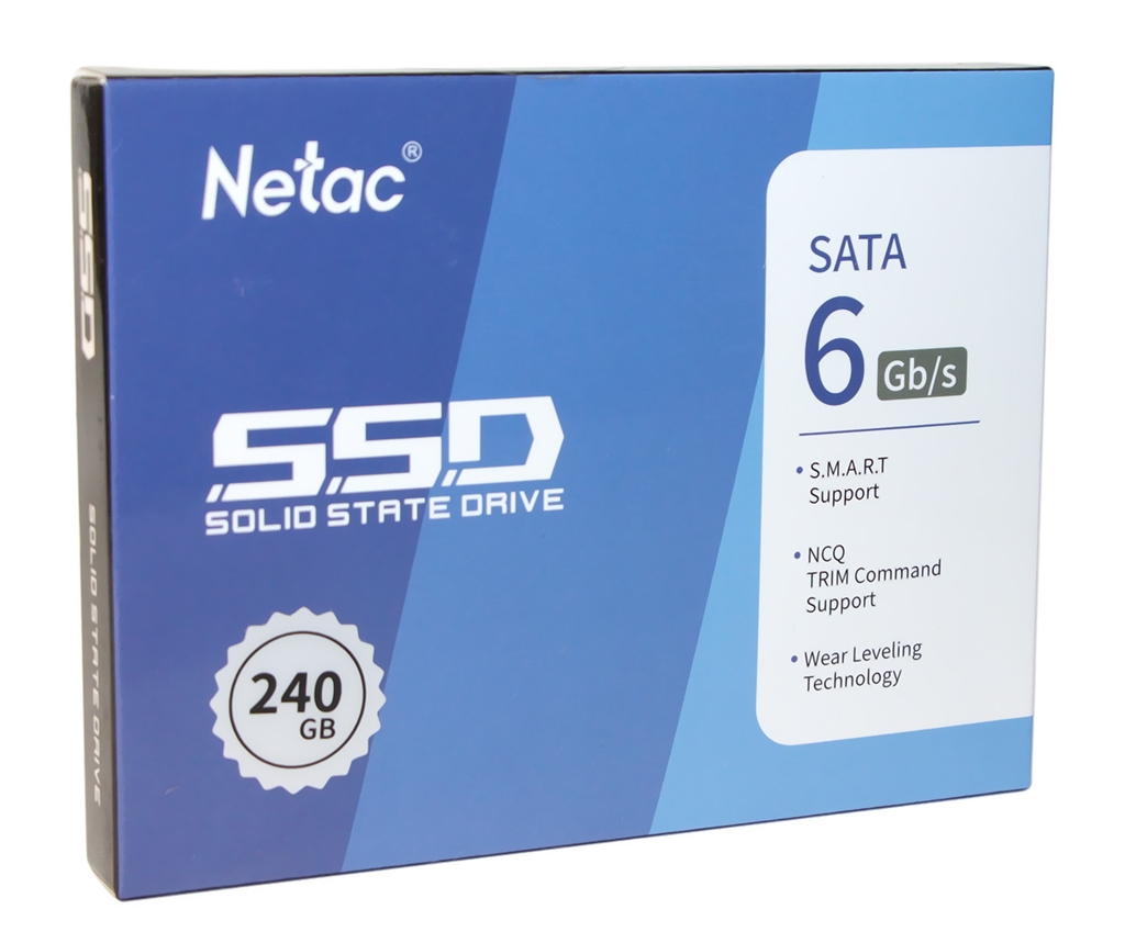 Ổ cứng SSD Netac 240GB - Hàng nhập khẩu chính hãng