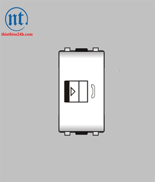 Ổ cắm điện thoại 4 dây có màn che - SC31RJ