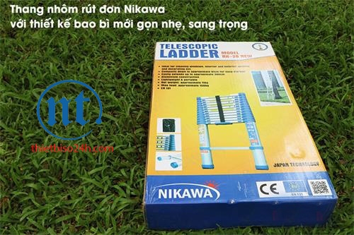 Thang nhôm rút Nikawa NK-48