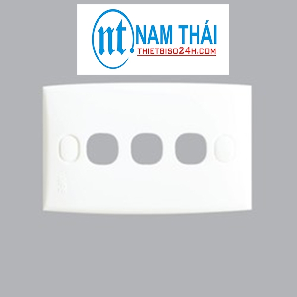 Mặt công tắc ổ cắm CS1 mặt 3 lỗ (CS13)