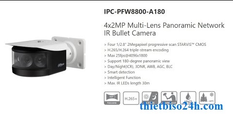 Camera IPC-PFW8800-A180