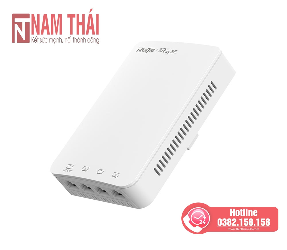 Bộ phát Wifi gắn âm tường Ruijie Reyee RG-RAP1200(P)