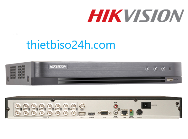 Đầu ghi 16 kênh HDTVI H.265+ Hikvision DS-7216HQHI-K2/P