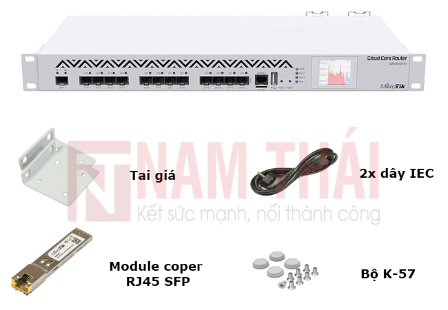 Thiết bị cân bằng tải ROUTER MIKROTIK CCR1016-12S-1S+