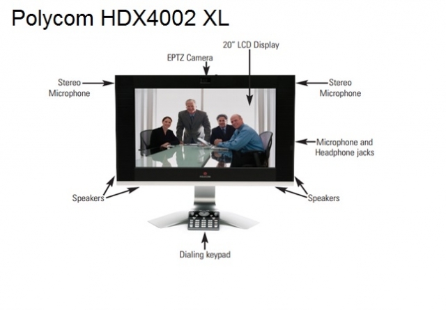 Thiết bị Polycom HDX4002 XL