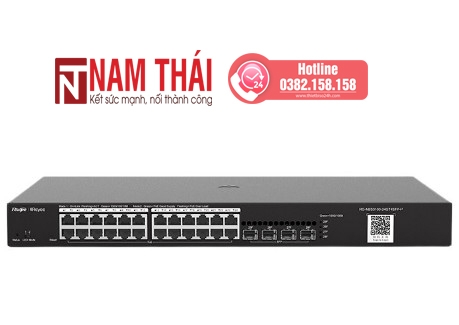 Thiết bị chuyển mạch Switch Ruijie Reyee RG-NBS3100-24GT4SFP-P