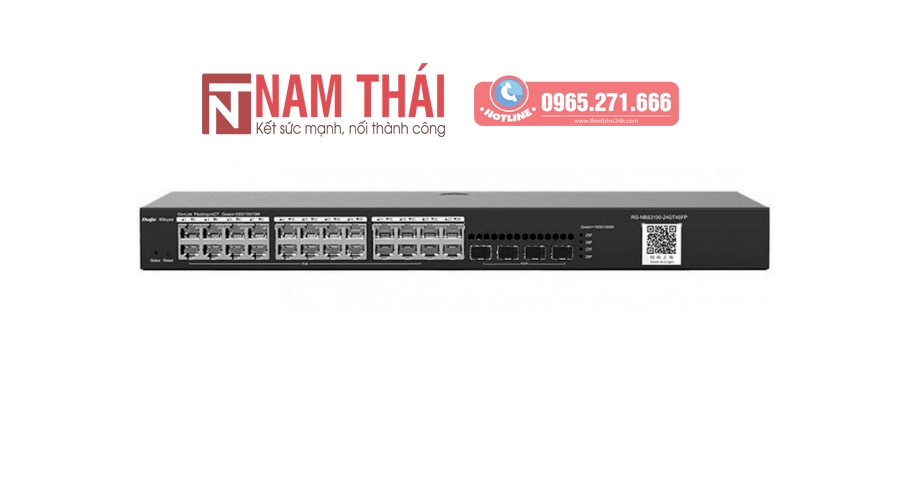 Thiết bị chuyển mạch Switch Ruijie Reyee RG-NBS3100-24GT4SFP