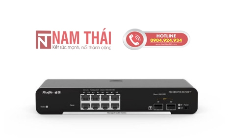 Thiết bị chuyển mạch Switch Ruijie Reyee RG-NBS3100-8GT2SFP