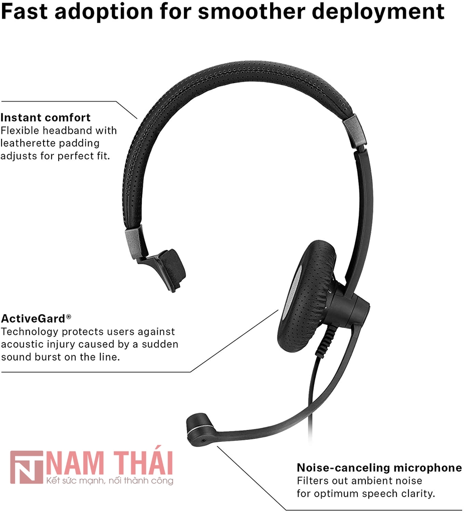 Tai nghe Sennheiser SC 45 USB MS