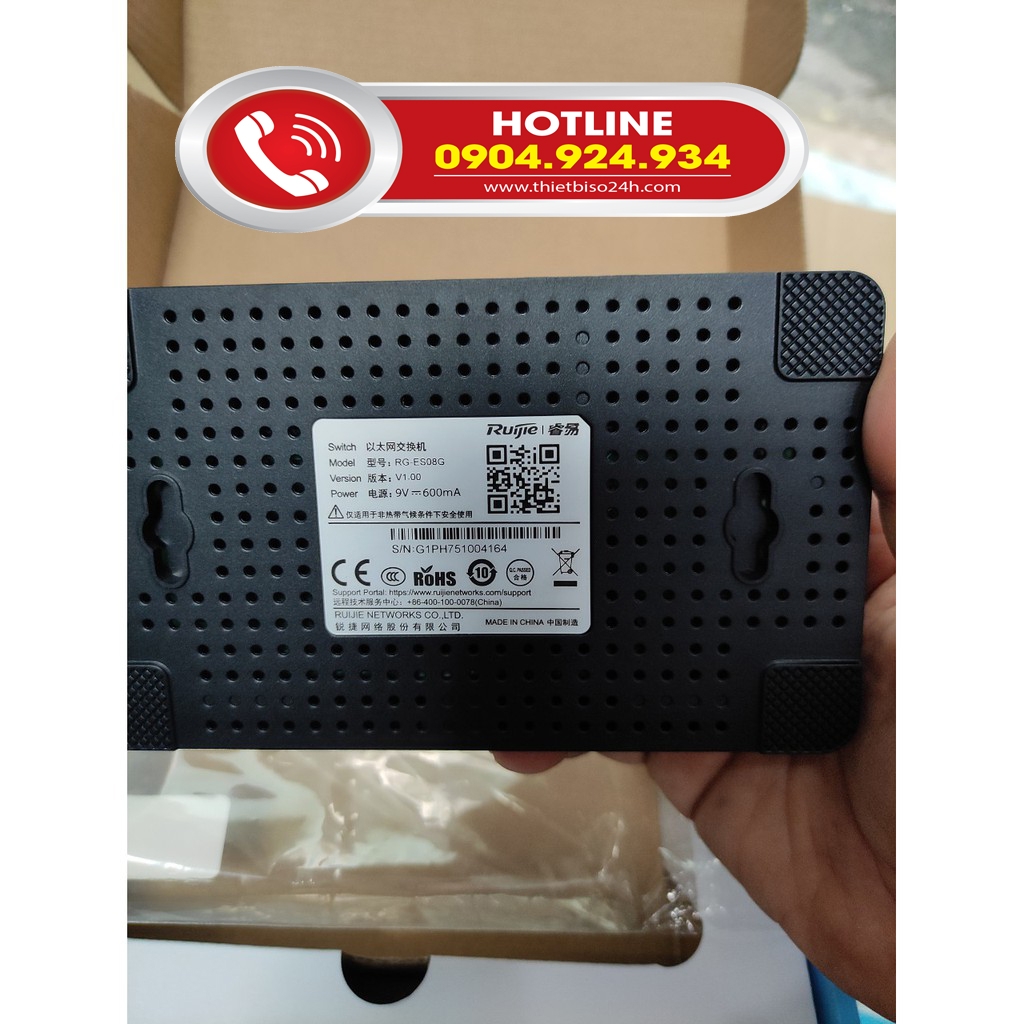 Thiết bị chuyển mạch Switch Ruijie Reyee RG-ES08G