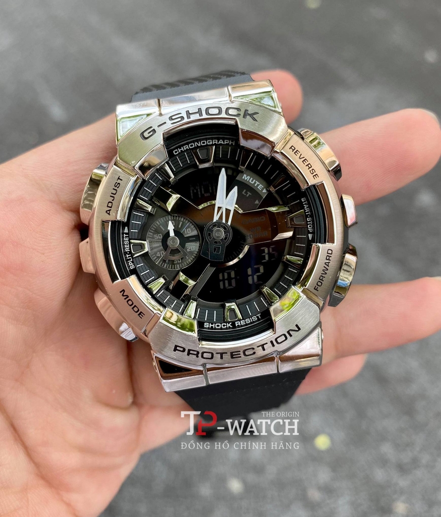 G-SHOCK GM-110-1A SILVER METAL | GM-110-1ADR | TP WATCH - THE ORIGIN