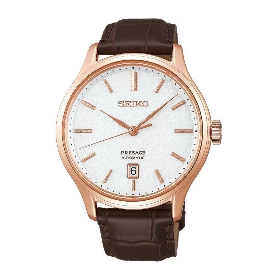 Đồng Hồ Nam Dây Da SEIKO AUTOMATIC SRPD42J1 | Kính SAPPHIRE | TP WATCH  PREMIUM