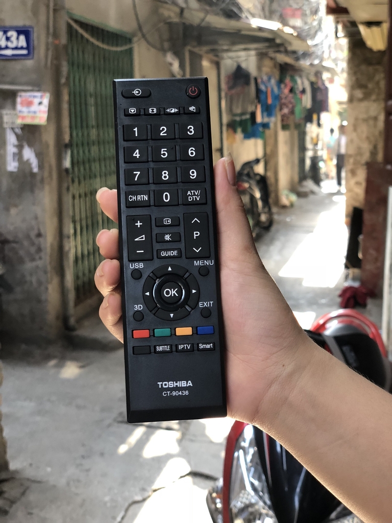 Điều khiển tivi Toshiba thông minh lcd CT 90436 chính hãng - Đại ...