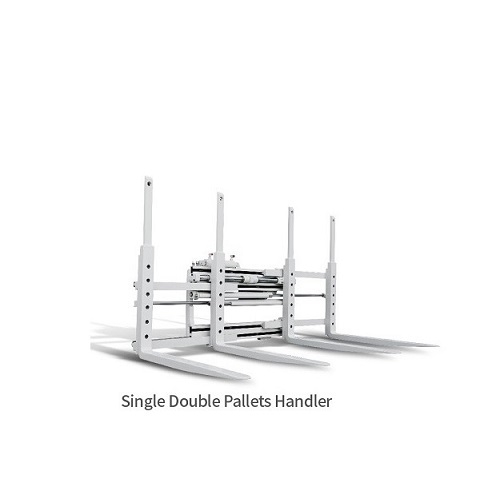 Bộ càng nâng pallet đôi xe nâng single double pallets handler