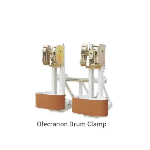 Bộ kẹp thùng đôi cơ khí Olecranon drum clamp xe nâng