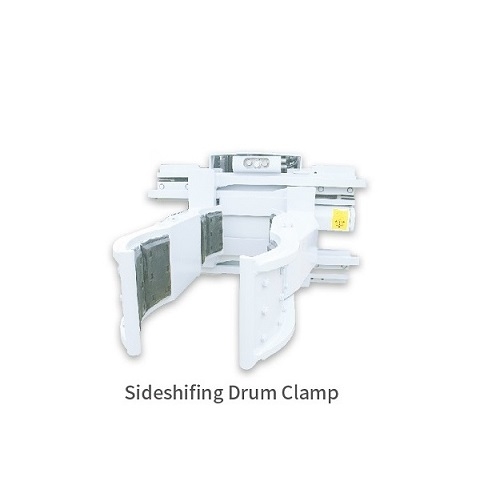 Bộ kẹp thùng đôi dịch ngang Sideshifing drum clamp xe nâng