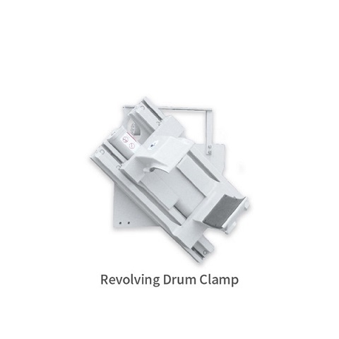 Bộ kẹp thùng đơn quay 360 Revolving drum clamp xe nâng